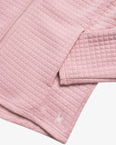 Women's Mink Fleece Zip Sweater - Mauve Rose