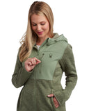 Womens Softshell Jacket - Sage