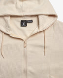 Women's Techknit Zip Hoodie - Cream