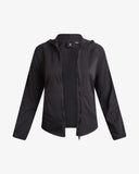 Women's Twill Full Zip Jacket - Black