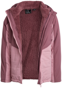 Girls' 3-in-1 Jacket - Mauve