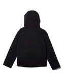 Black hoodie on a white background