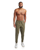 Mens Nylon Pull-On Tech - Olive