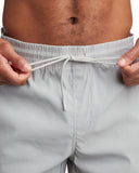 Mens Nylon Pull-On Tech - Silver