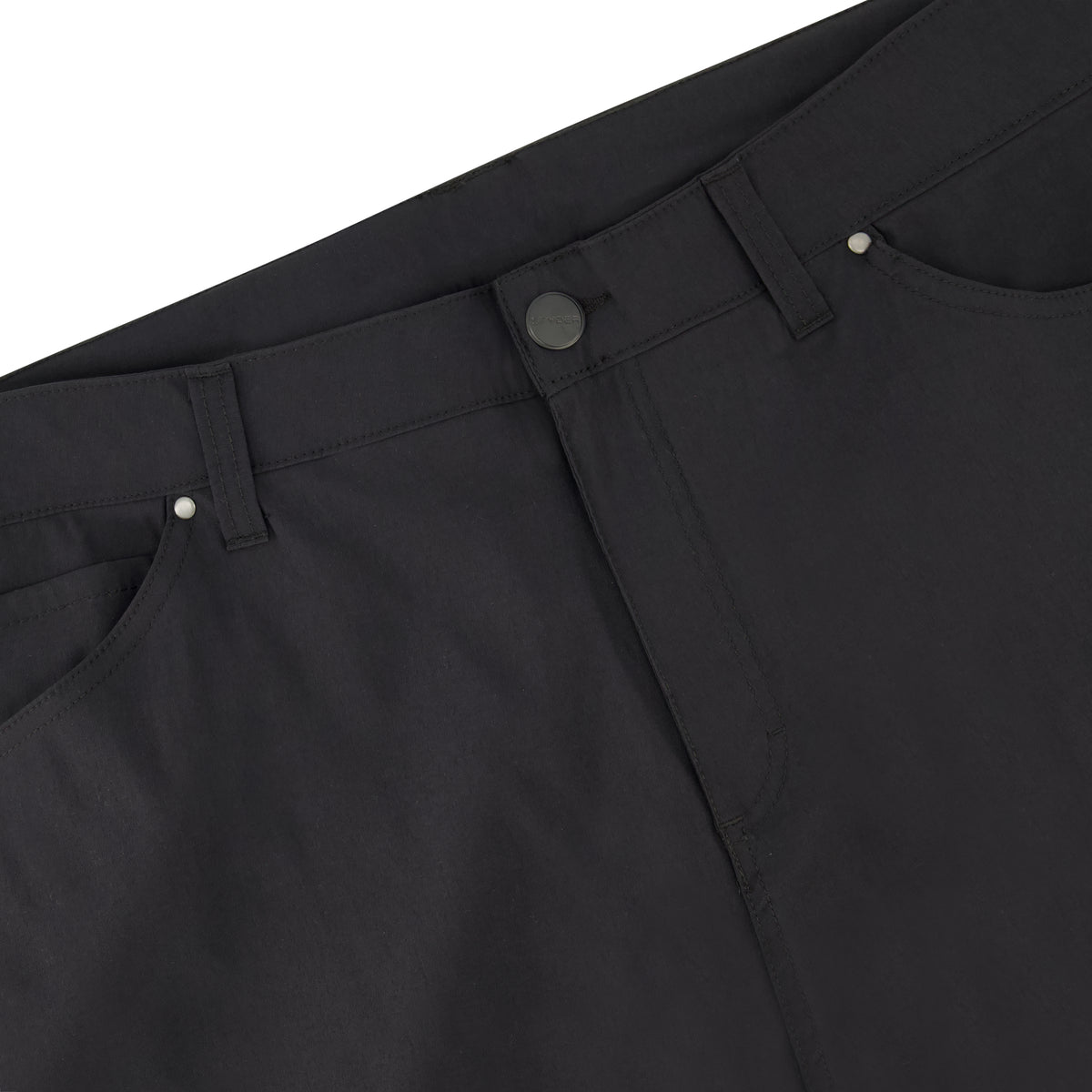 Spyder Men's Fleece Lined Five Pocket Pants in Black – view 2