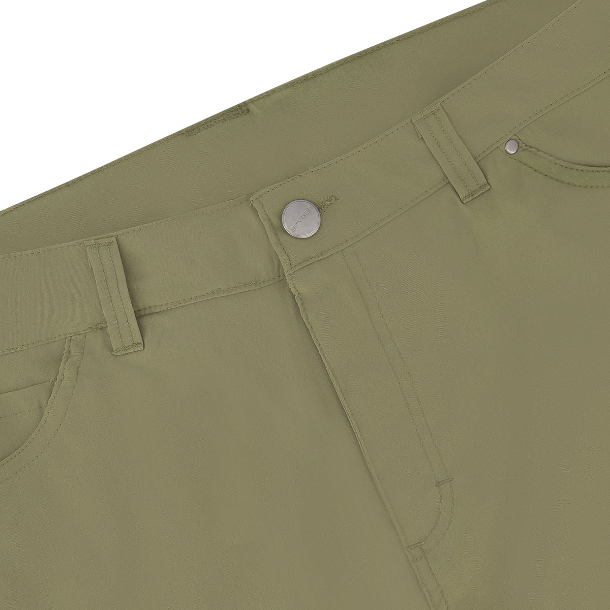 Spyder Men's Fleece Lined Five Pocket Pants in Olive – view 2