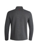 Men's Box Quilt Quarter Zip - Grey