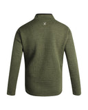 Men's Box Quilt Quarter Zip - Olive