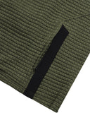 Men's Box Quilt Quarter Zip - Olive