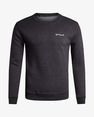 Men's Fleece Crew - Charcoal Heather
