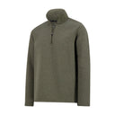 Men's Diamond Quilt Quarter Zip - Olive
