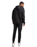 Men's Fleece Logo Hoodie - Black
