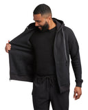 Men's Fleece Logo Hoodie - Black