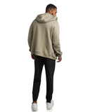 Men's Fleece Logo Hoodie - Brown Stone