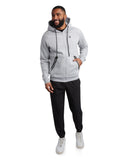 Men's Fleece Logo Hoodie - Heather Grey