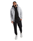 Men's Fleece Logo Hoodie - Heather Grey