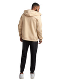 Men's Fleece Logo Hoodie - Sand