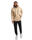 Men's Fleece Logo Hoodie - Sand
