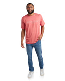 Mens Short Sleeve Wordmark Tee - Spyder Red