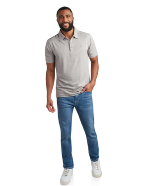 Mens Short Sleeve Jersey - Heather Grey
