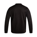 Mens Long Sleeve Thermal Henley - Black