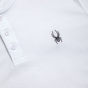 Mens Long Sleeve Thermal Henley - White