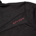 Mens Knit Half Zip - Black