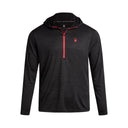 Mens Knit Half Zip - Black