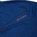 Mens Knit Half Zip - Blue