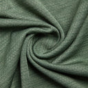 Mens Knit Half Zip - Spruce Green