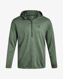 Men's Knit Half Zip - Spruce Green