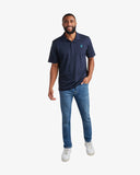 Men's Short Sleeve Tech Polo - Navy