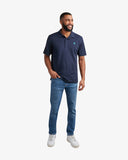 Men's Short Sleeve Tech Polo - Navy