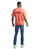 Mens Short Sleeve Mountain - Burnt Orange