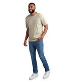 Mens Short Sleeve Mountain - Stone