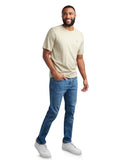 Mens Short Sleeve Mountain - Stone