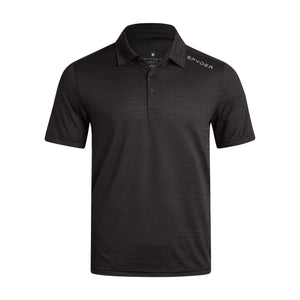 Mens Short Sleeve Jacquard - Black