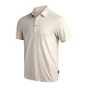 Mens Short Sleeve Jacquard - Bone
