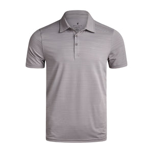 Mens Short Sleeve Jacquard - Pewter