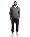 Men's Bonded Thermal Jacket - Charcoal Heather