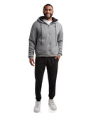 Men's Bonded Thermal Jacket - Heather Grey