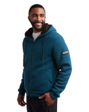 Men's Bonded Thermal Jacket - Petrol Blue