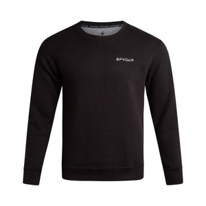 Mens Fleece Crew - Black