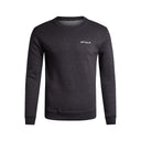 Mens Fleece Crew - Charcoal Heather