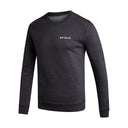 Mens Fleece Crew - Charcoal Heather