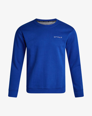 Men's Fleece Crew - Electric Blue