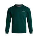 Mens Fleece Crew - Forest Green