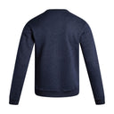 Mens Fleece Crew - Navy Heather