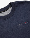 Men's Fleece Crew - Navy Heather