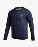 Men's Fleece Crew - Navy Heather